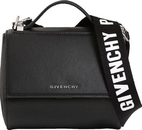 givenchy logo strap pandora box|givenchy medium pandora bag.